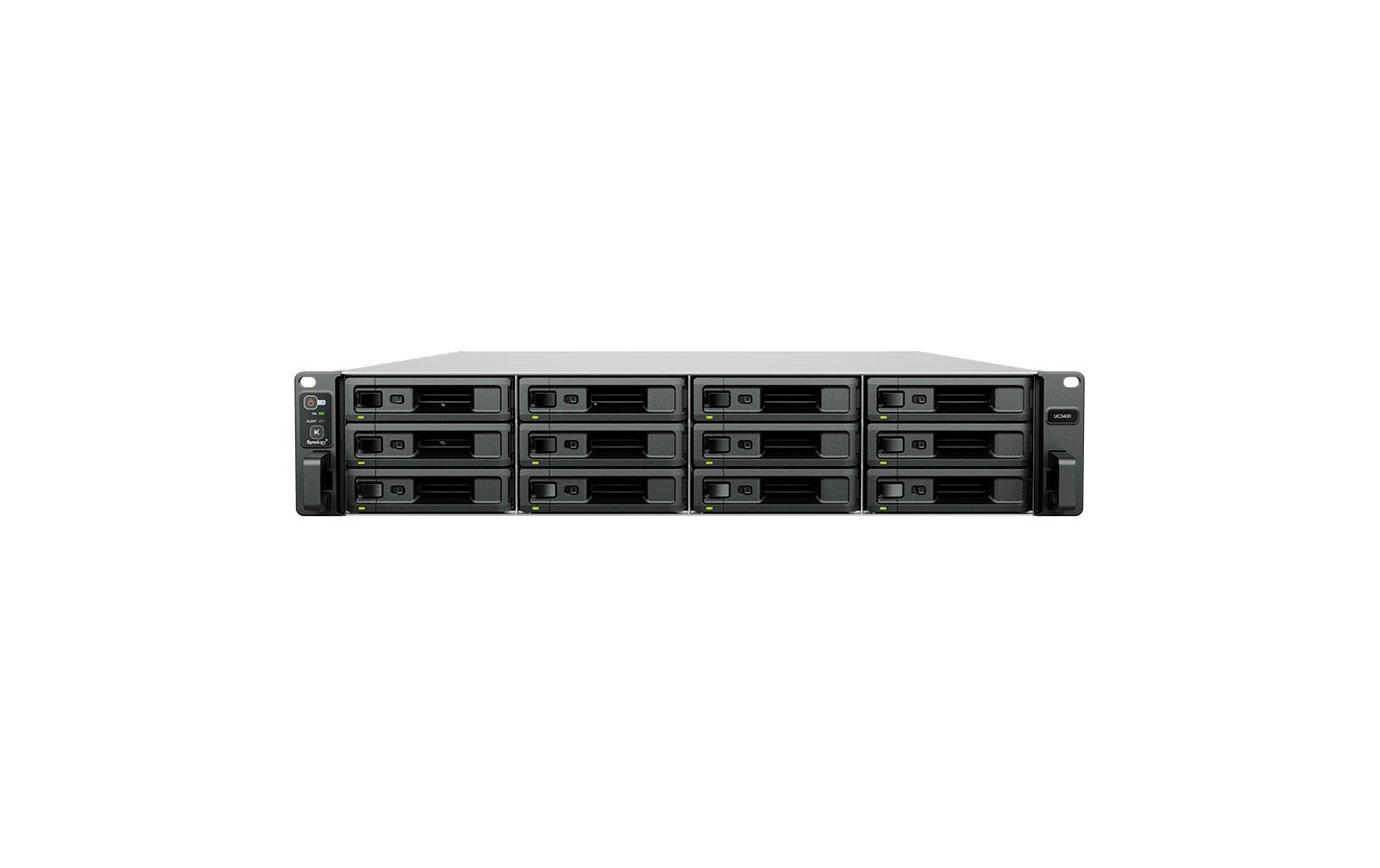 Unified Controller UC3400, 12-bay<br>Aktiv/Aktiv-SAN-Speicher für unternehmenskritische Dienste