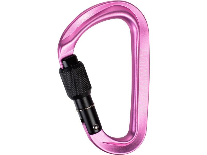 MAMMUT Karabiner Classic HMS Screwgate Klassischer Sicherungskarabiner