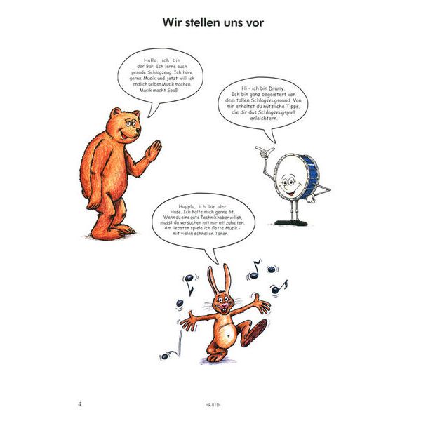 Horst Rapp Verlag Bläser-Team 1 Percussion