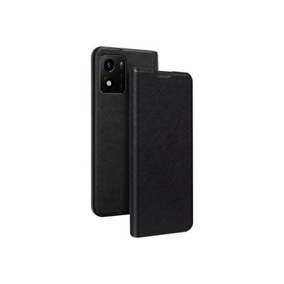 Bigben Connected - Etui folio pour Vivo Y01 - noir