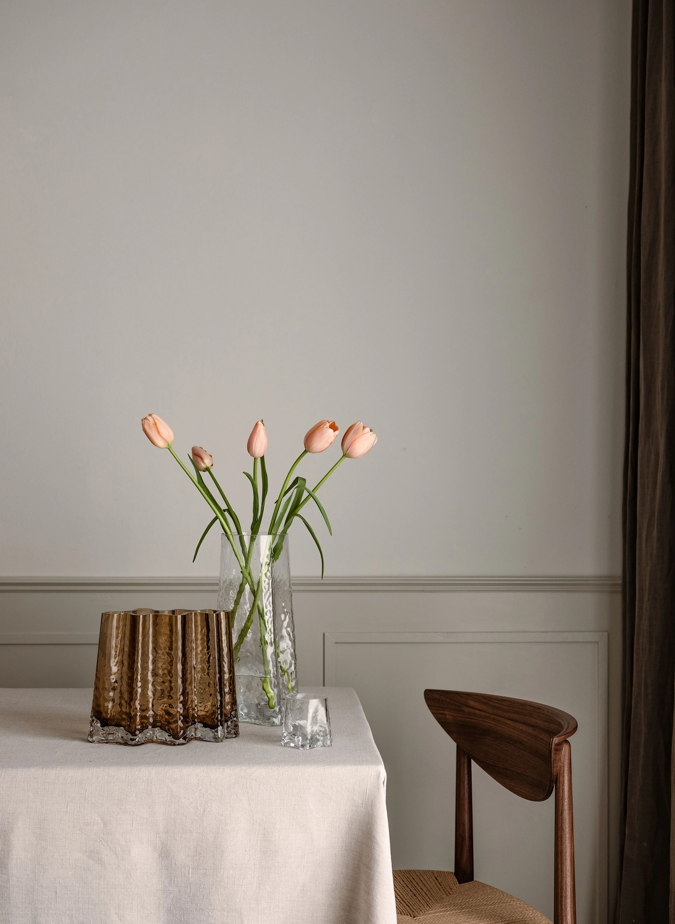 COOEE Design Vase GRY WIDE