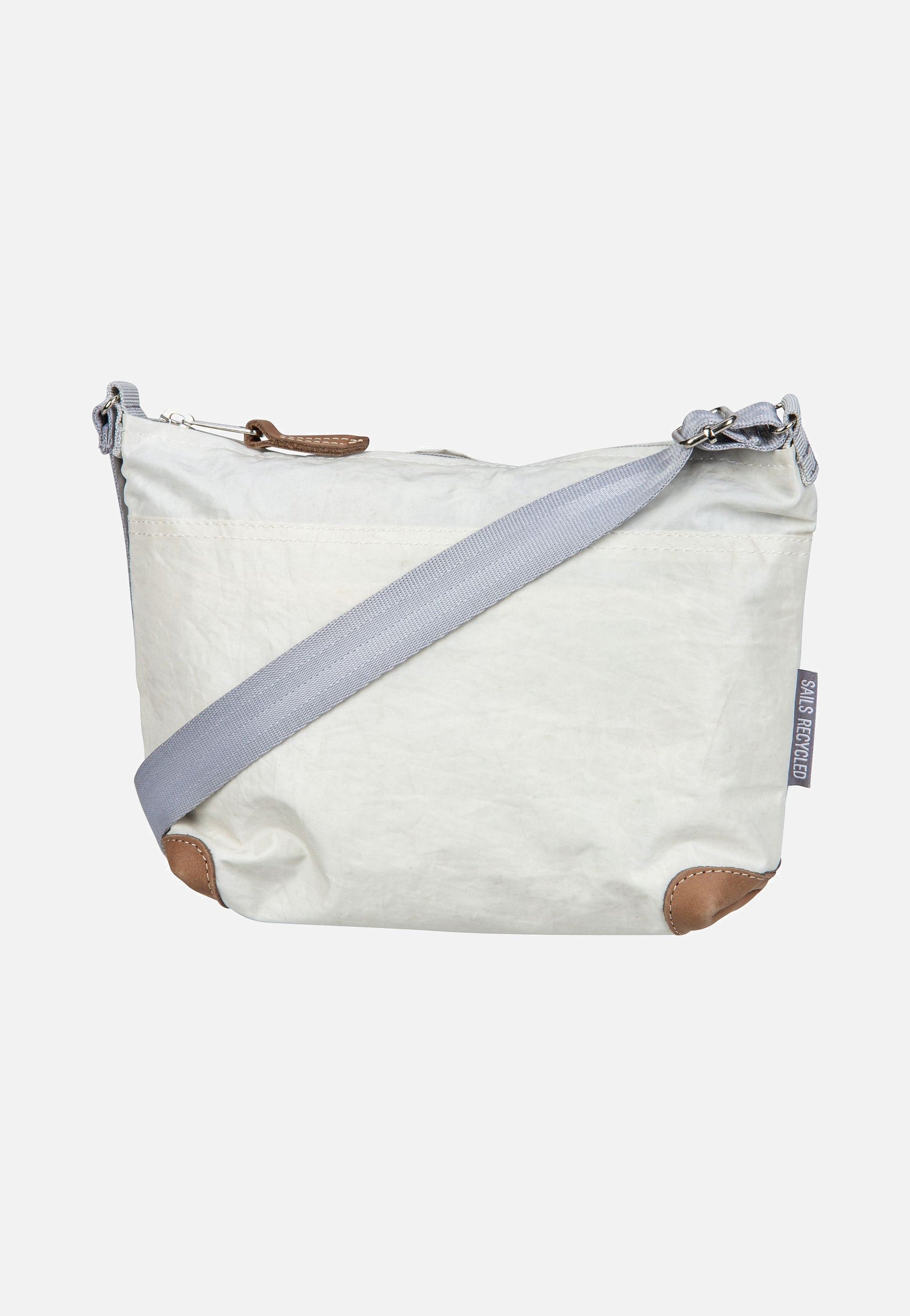 Deern Lütt Stencil-Weiß/Grau - Beuteltasche