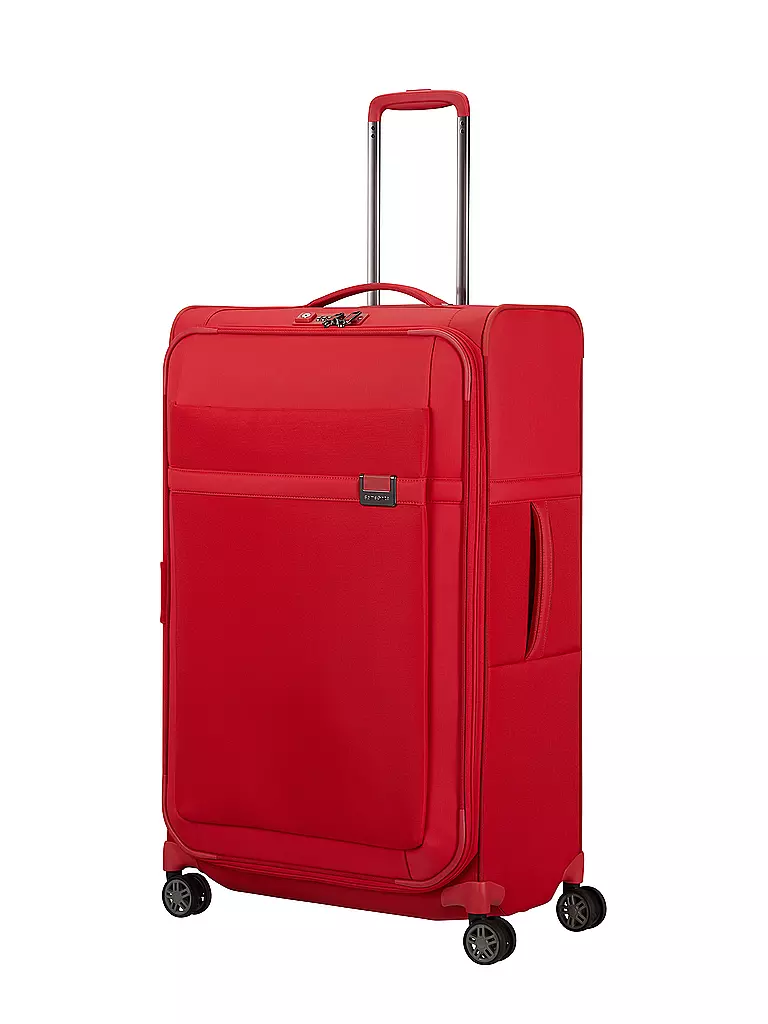SAMSONITE Trolley Airea Spinner 78cm erweiterbar  Hibiscus Red rot