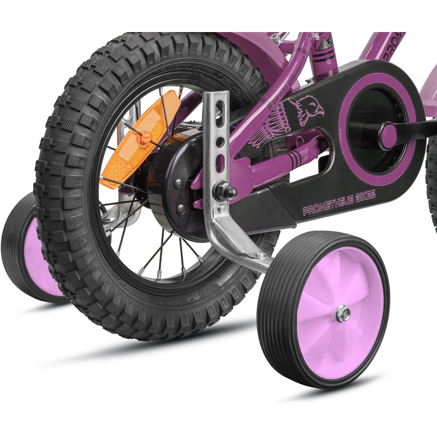 PROMETHEUS BICYCLES® Sützräder Universell für 12 bis 18 Zoll Rosa