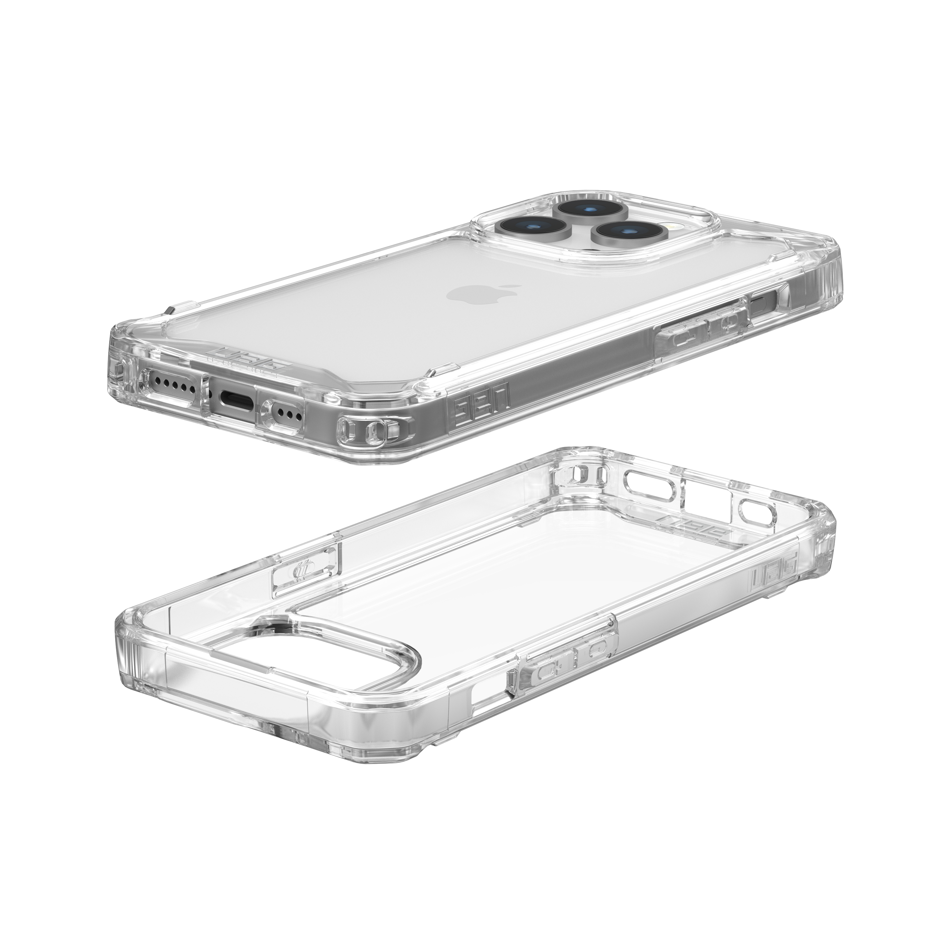 iPhone 15 Pro Schutzhülle Plyo (114285114343) - Transparent (Ice)