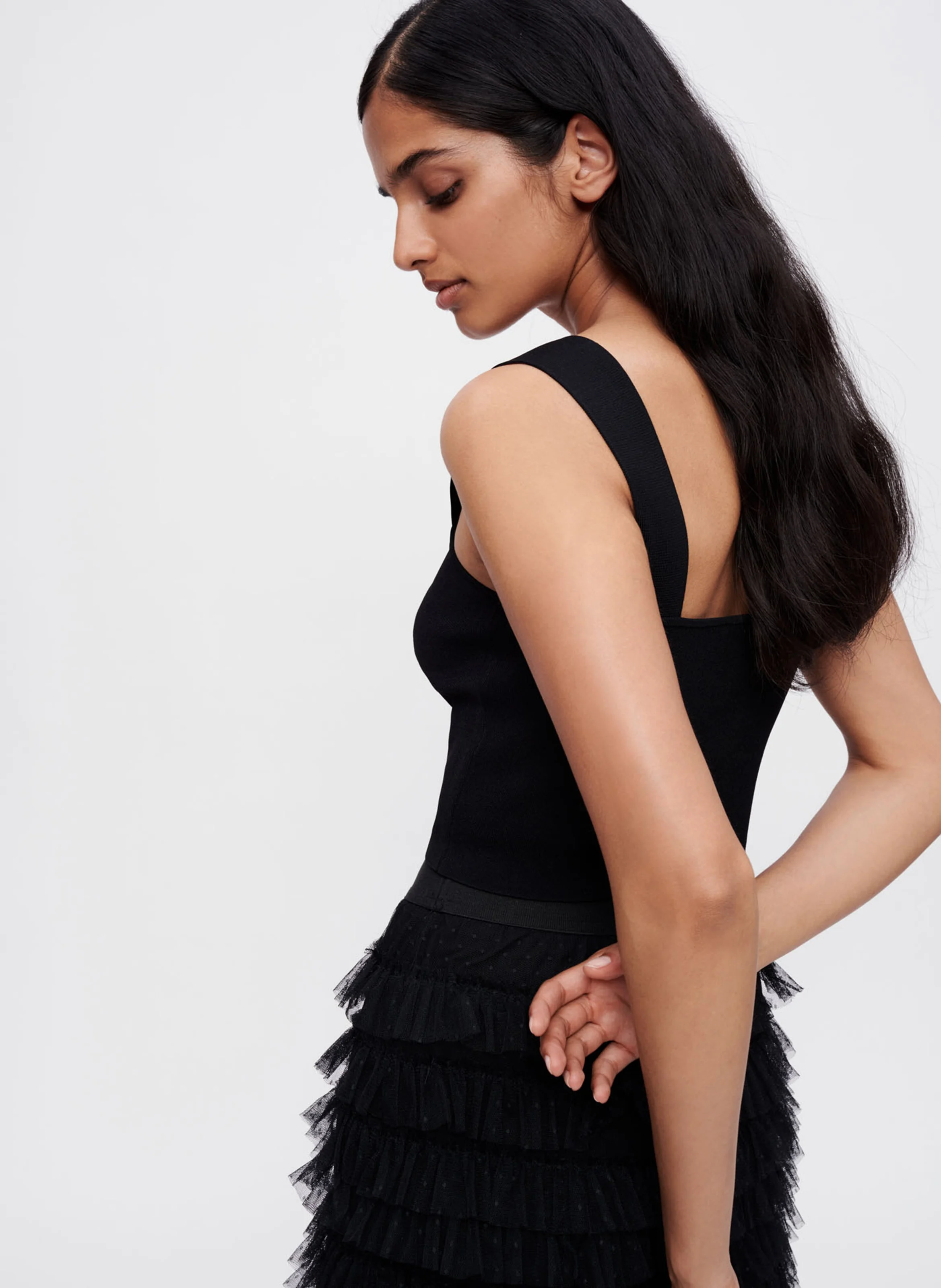 Crop top | Noir