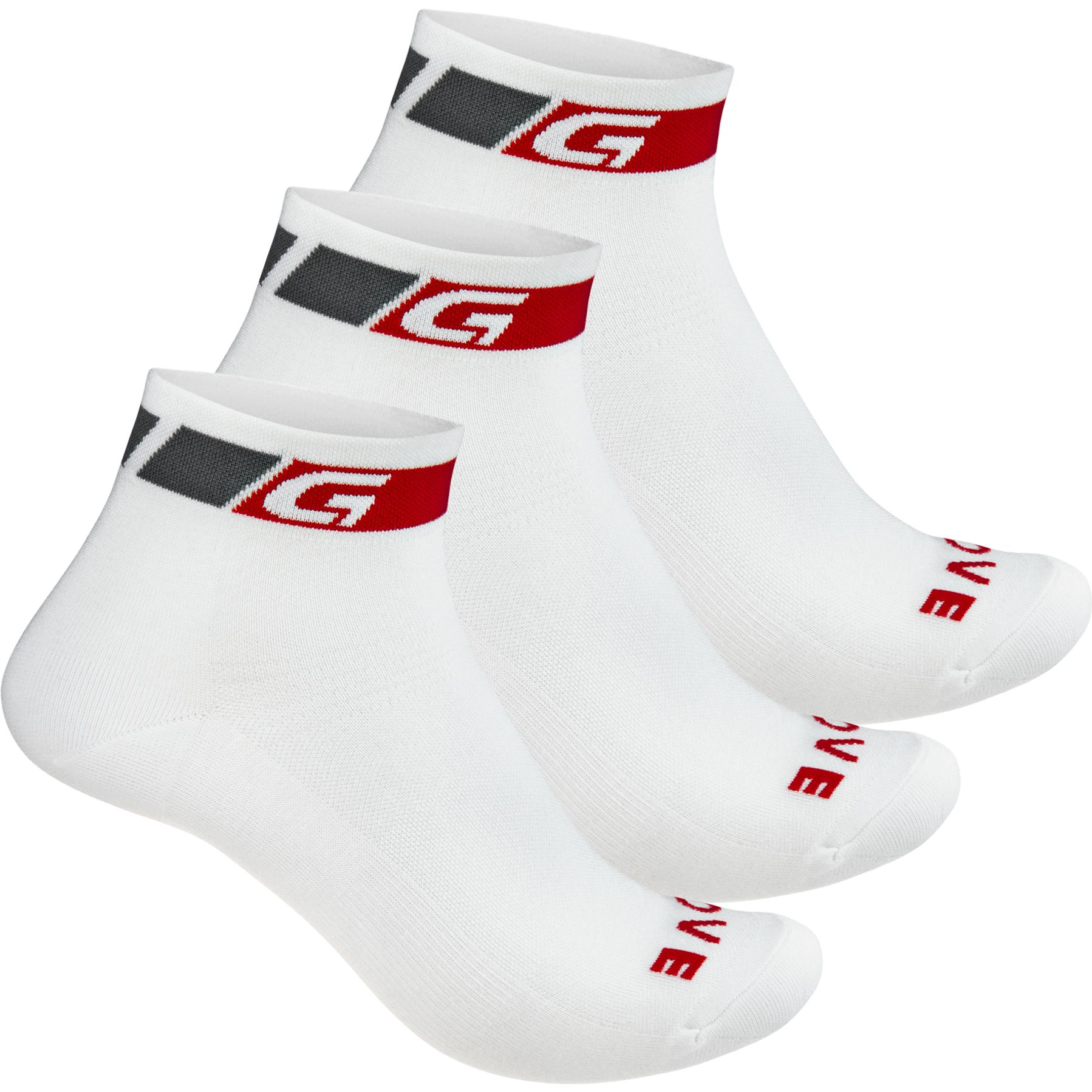 GripGrab 3-Pack Low Cut Sokken