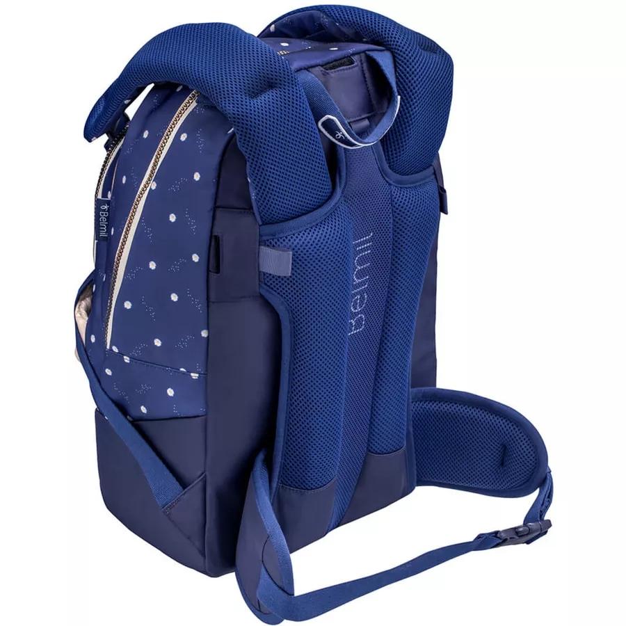 Belmil Schulrucksack 2-IN-1 Schulrucksack & Gürteltasche Daisy