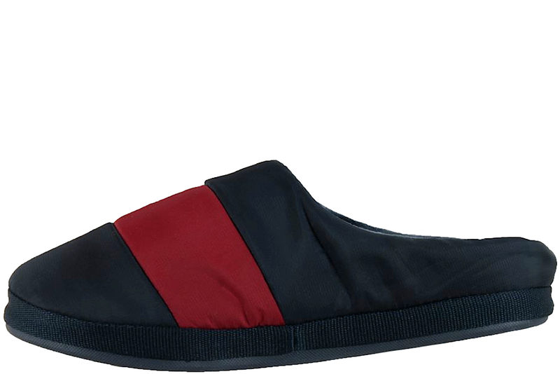 TOMMY HILFIGER NYLON FLAG HOUSE SHOE DARK BLUE