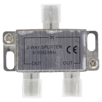 Q-Link coax F-splitter 2-weg/3F-connector