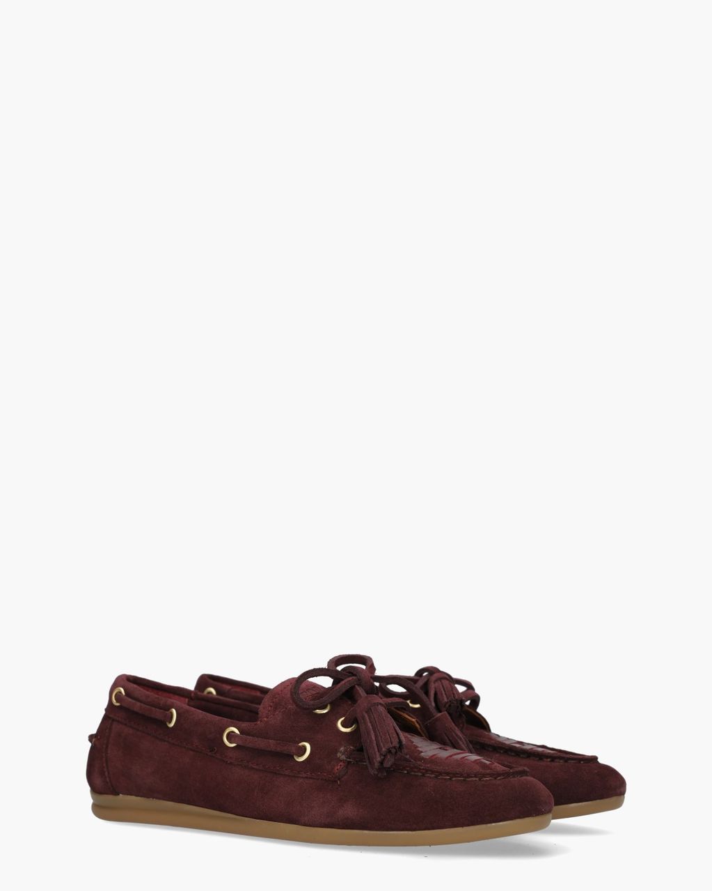Toral Shima Bordeauxrood Dames Veterschoenen