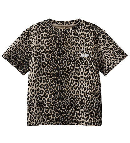 Sofie Schnoor T-Shirt - Ayask - Light Brown Leopard