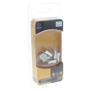 Q-Link FTP connector cat 6 RJ45 6 stuks KPN keurmerk