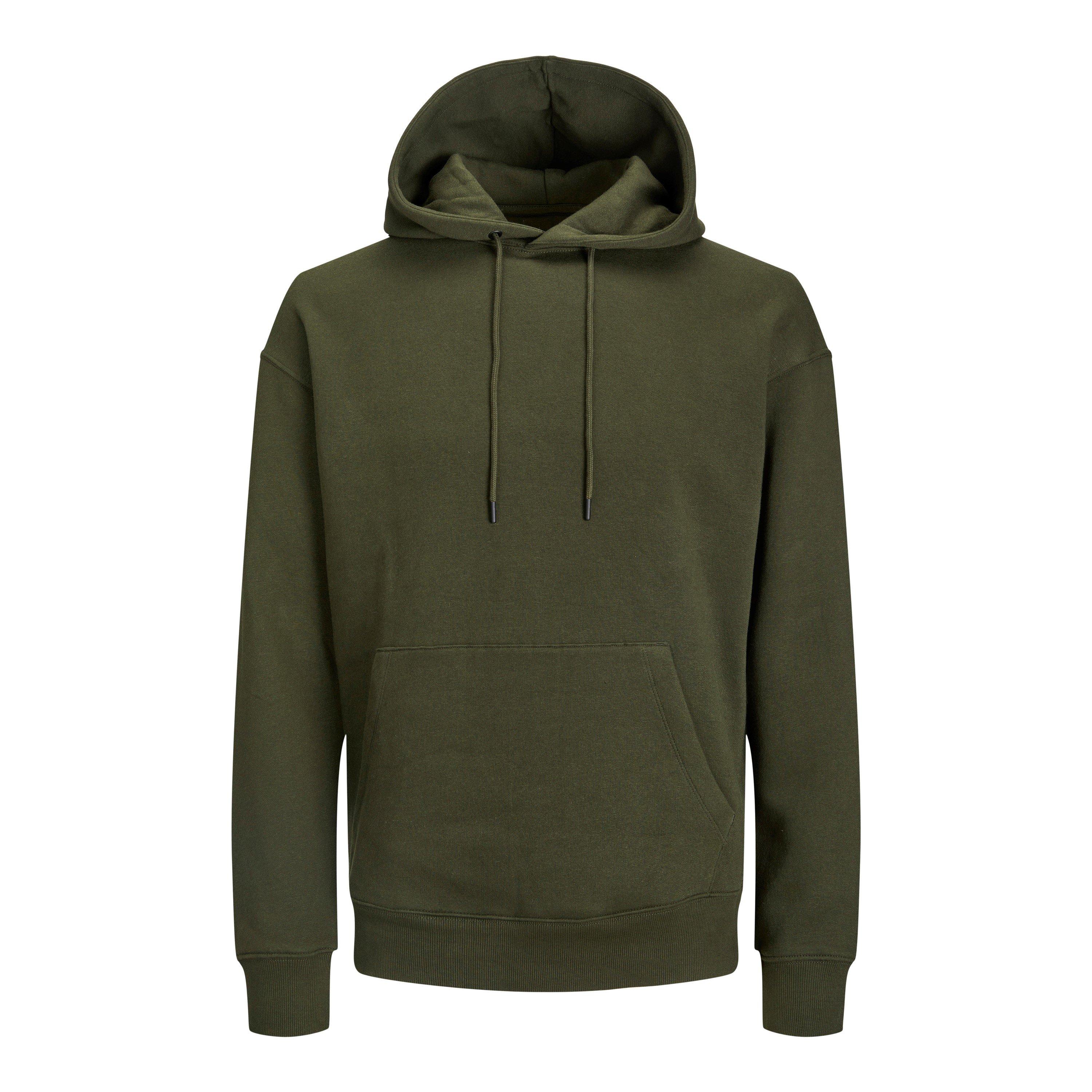 Jack and Jones Plain Hoodie Mens