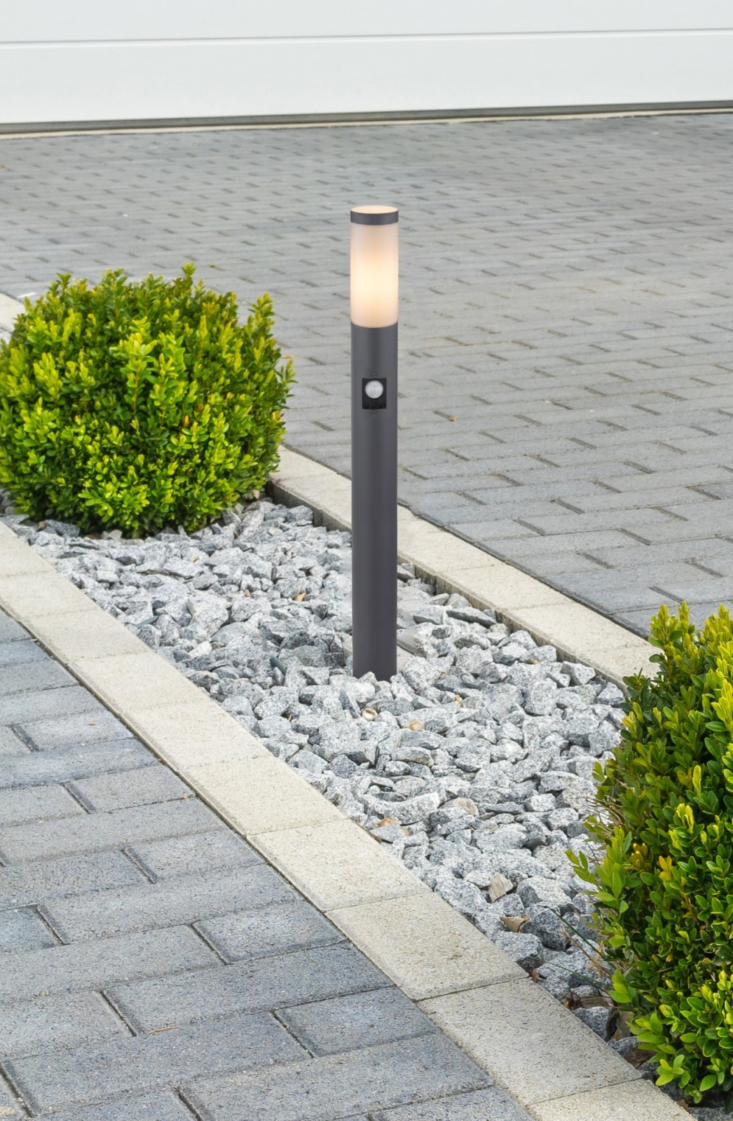 Außenleuchte - anthrazit - Bewegungssensor - 80 cm