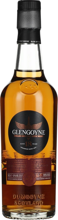 GLENGOYNE 18 YEARS SINGLE MALT 20CL
