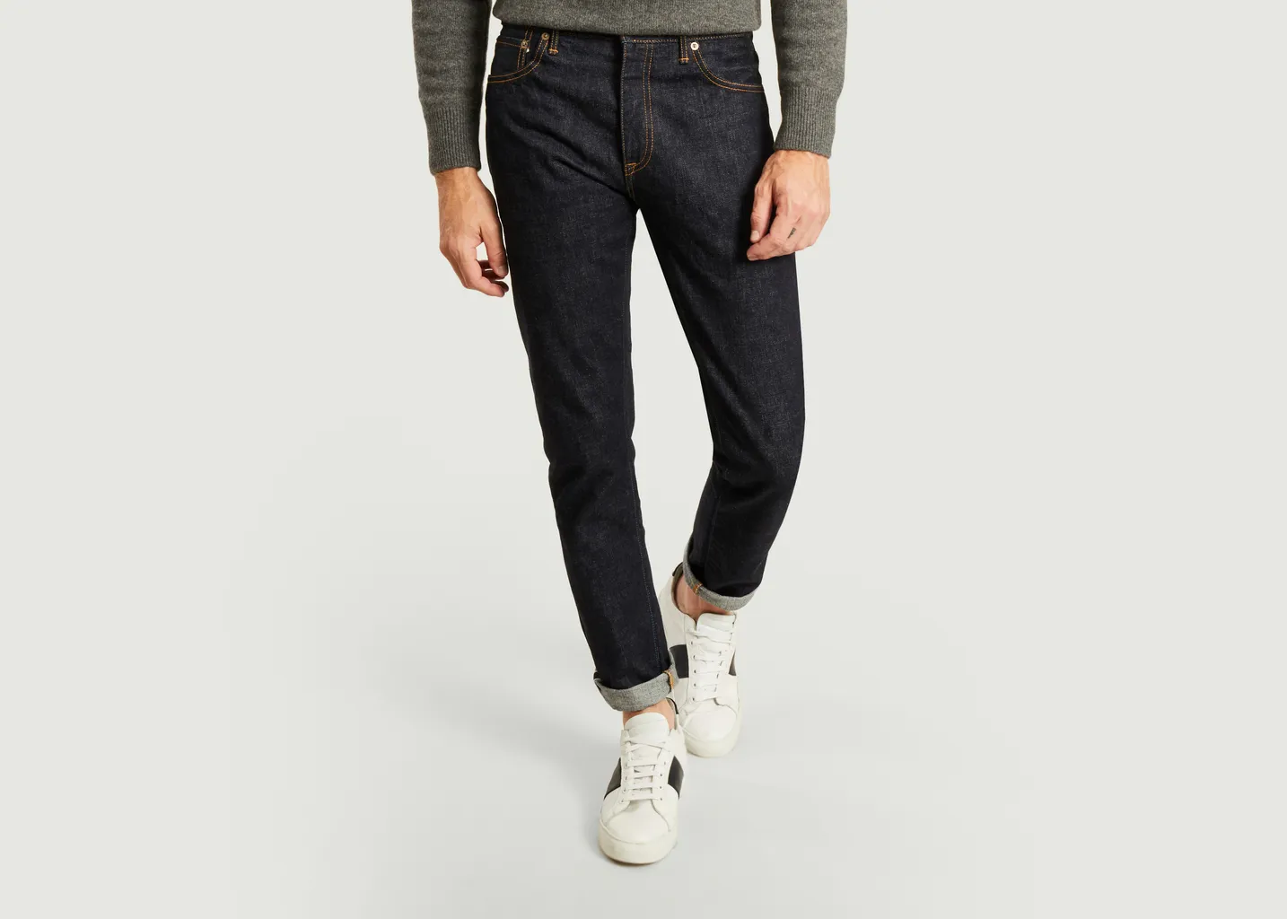 Jean droit brut vintage J301 Japan Blue Jeans