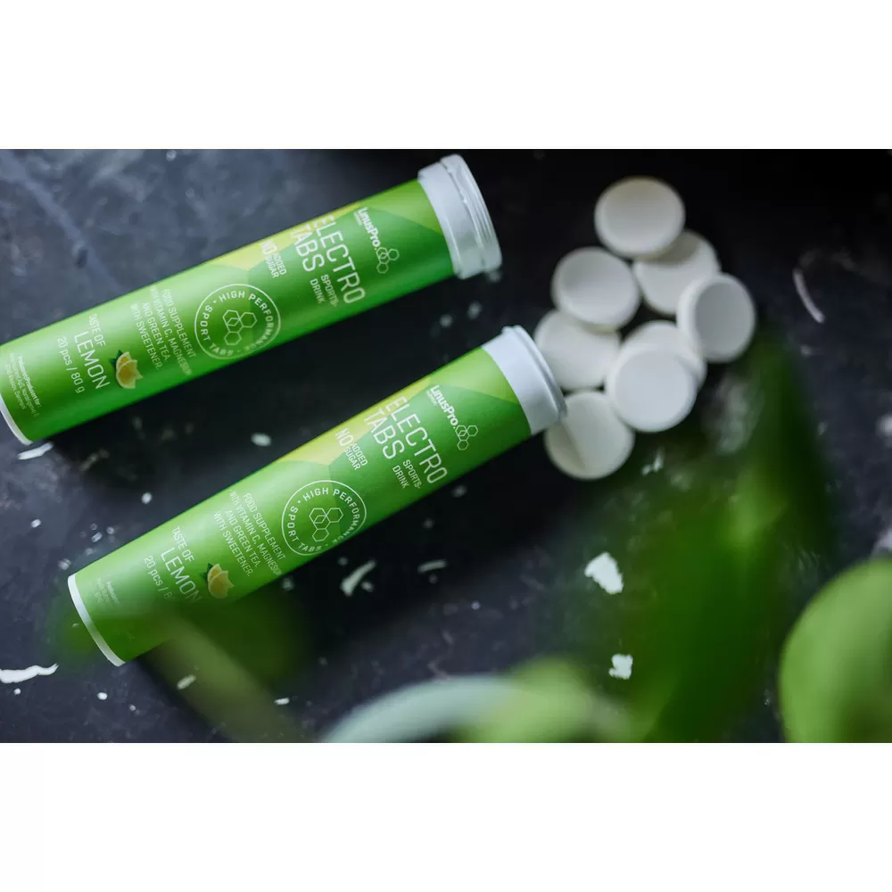 LinusPro Elektrolyt Tabs - Lemon