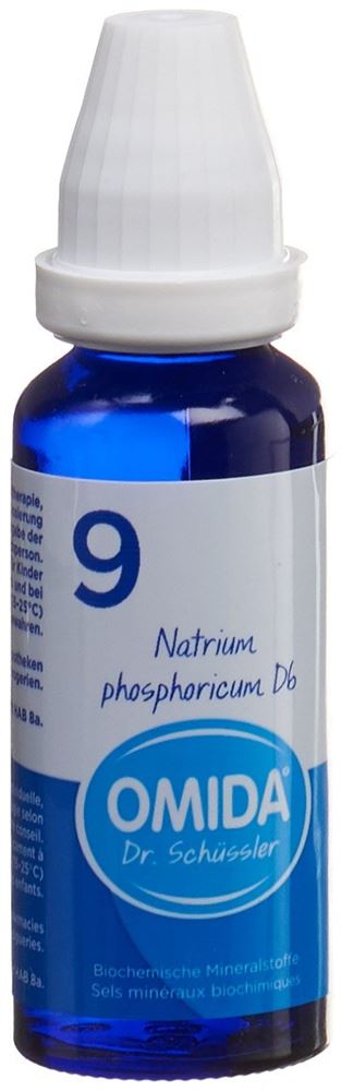 Omida Nr9 Natrium phosphoricum 6 D<br>30 ml, Flasche, Dilution