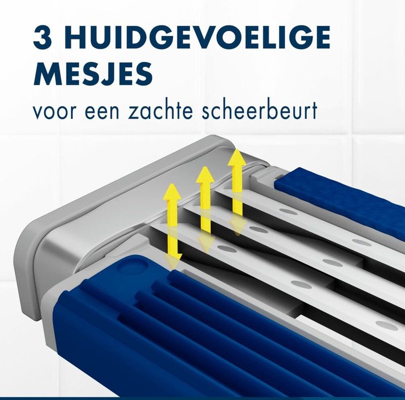 Gillette Wegwerpmesjes Blue III 12 stuks