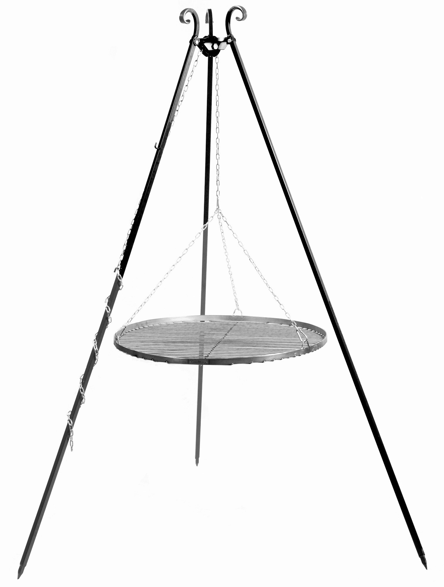 Schwenkgrill 180 cm - Grillrost aus Rohstahl 50 cm
