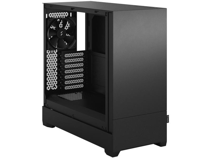 Fractal Design PC-Gehäuse Pop Silent Solid Schwarz Kompaktes Midi-Tower-Gehäuse