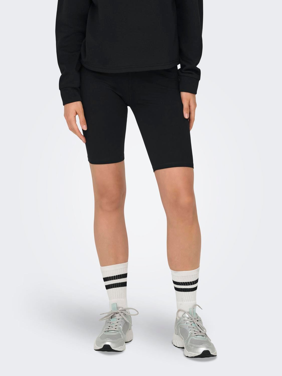 ONPNOON Hohe Taille Slim Fit City Shorts Black