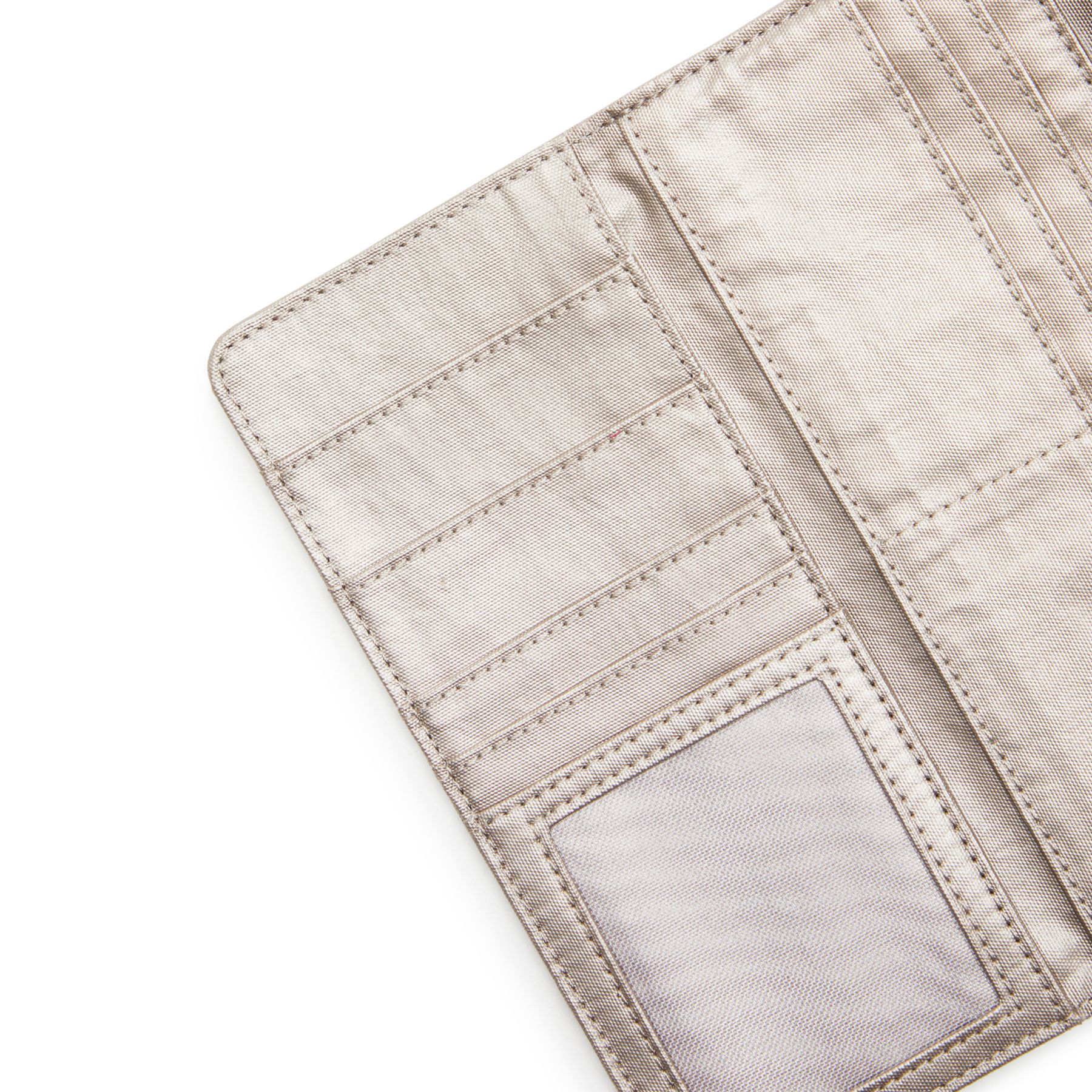 MONEY LAND Grand Portefeuille RFID - Metallic Glow