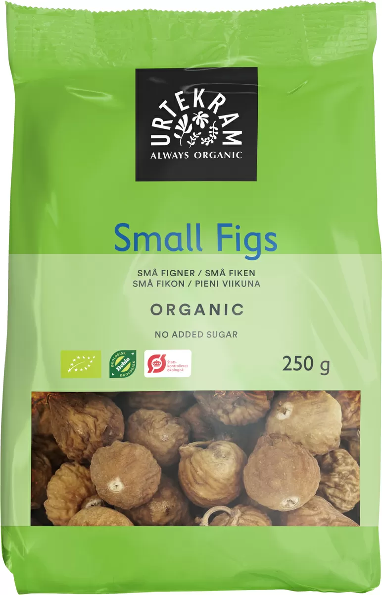 Urtekram figner små Spanske Ø - 250 g.