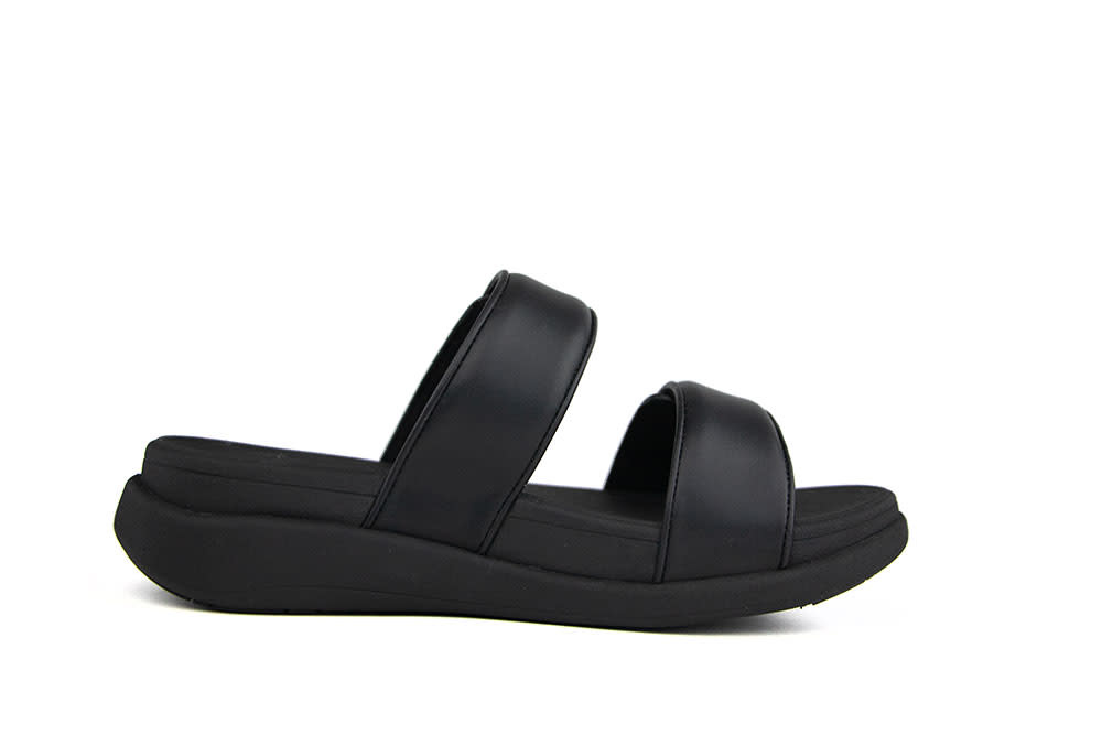 FitFlop F-Mode Go Adjustable Flatform All Black