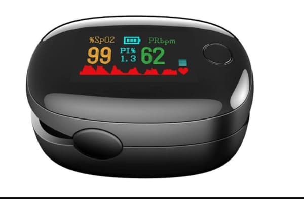 Oksymeter / Pulsmåler med OLED-skjerm