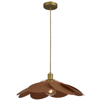 KARWEI hanglamp Linde brique Ø56,5cm