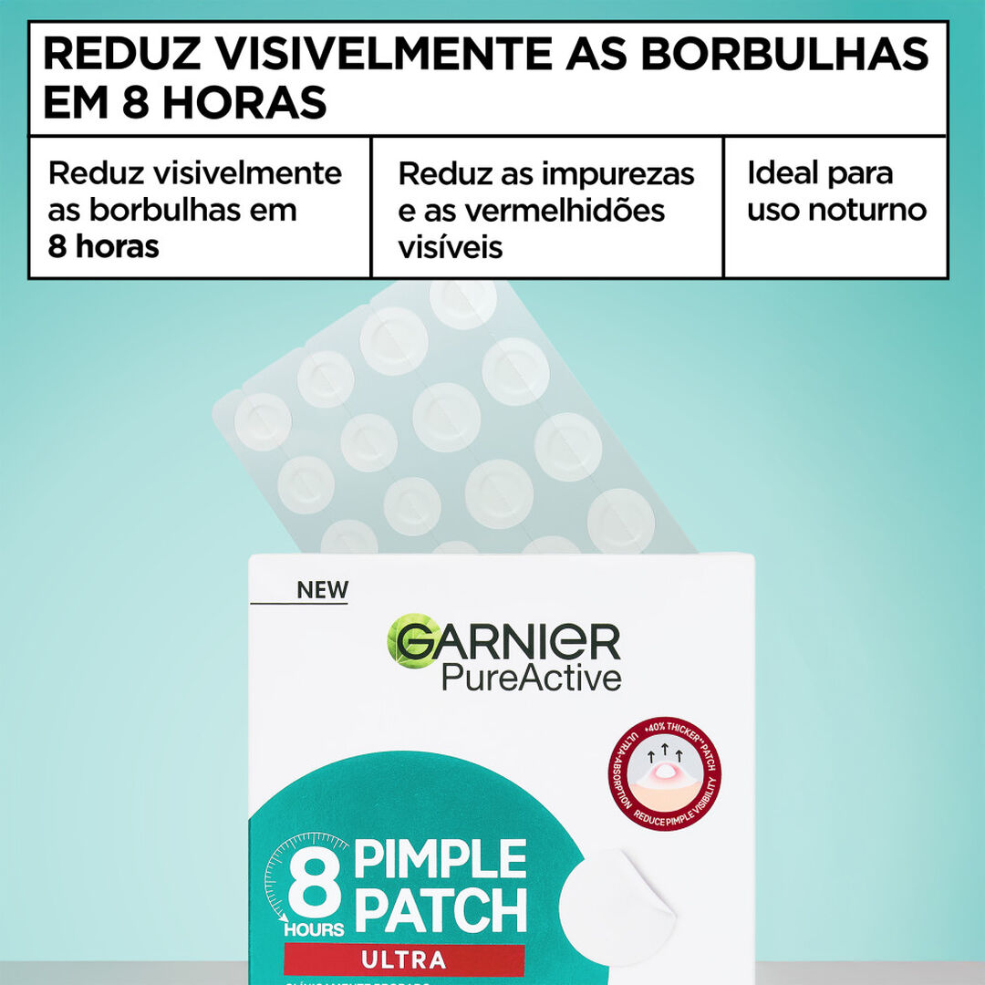 GARNIER  Pimple Patch Ultra Power Pure Active Anti-Imperfeições. - 1un