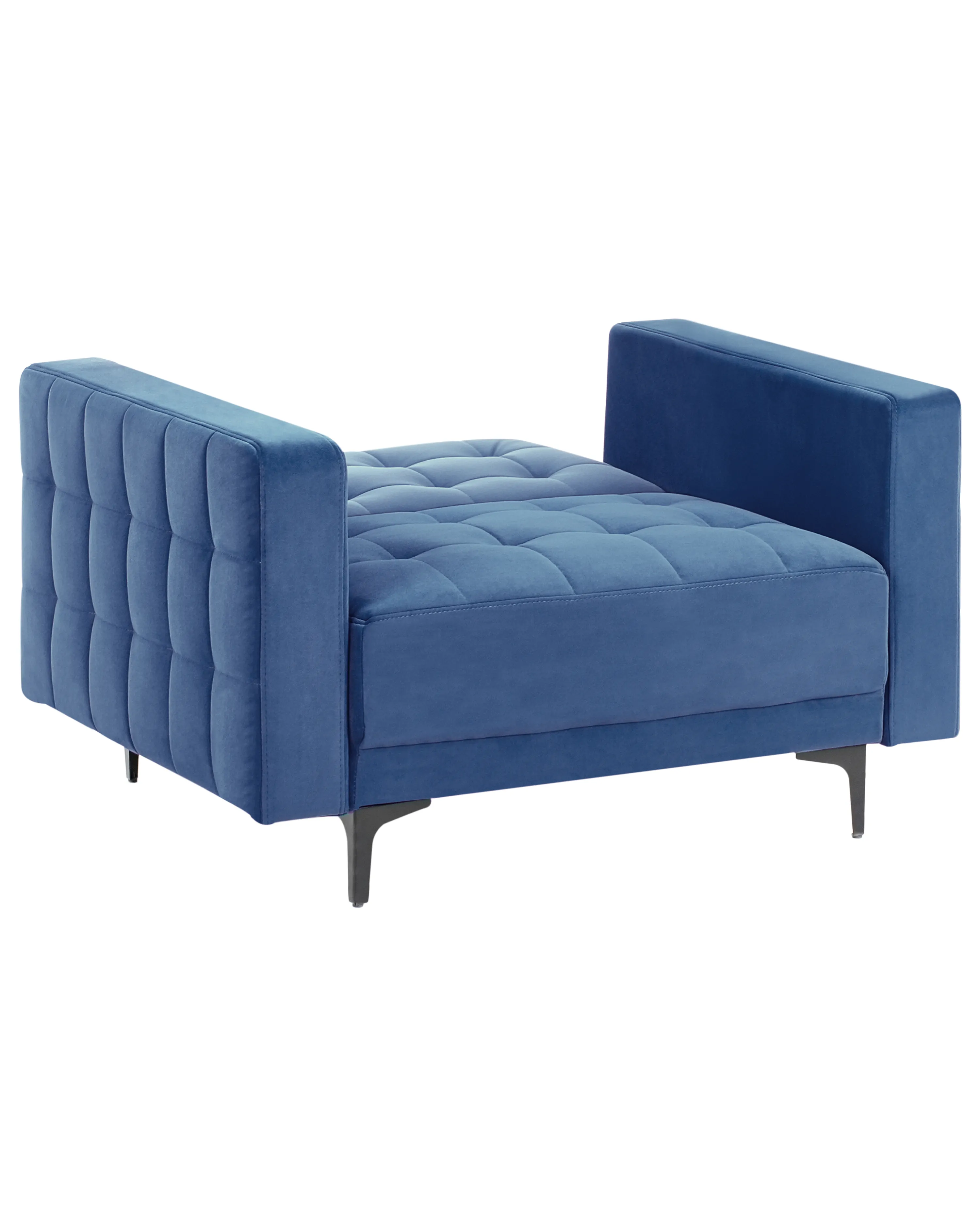 Fauteuil ABERDEEN Fluweel Blauw