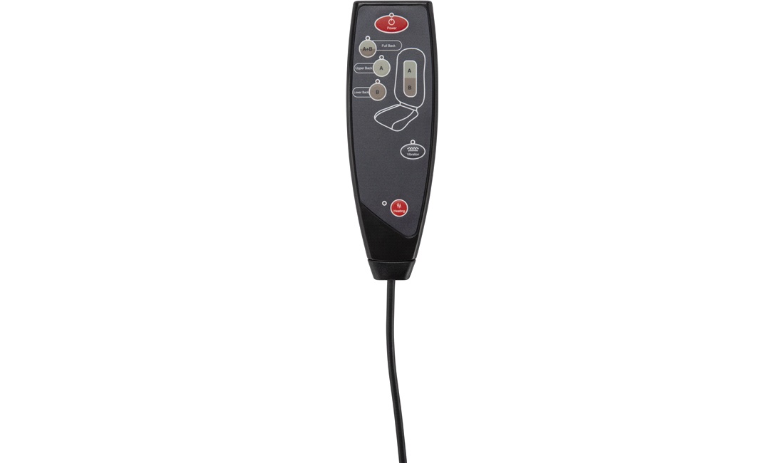 Massagesæde med varme bil/hjem 12/230V