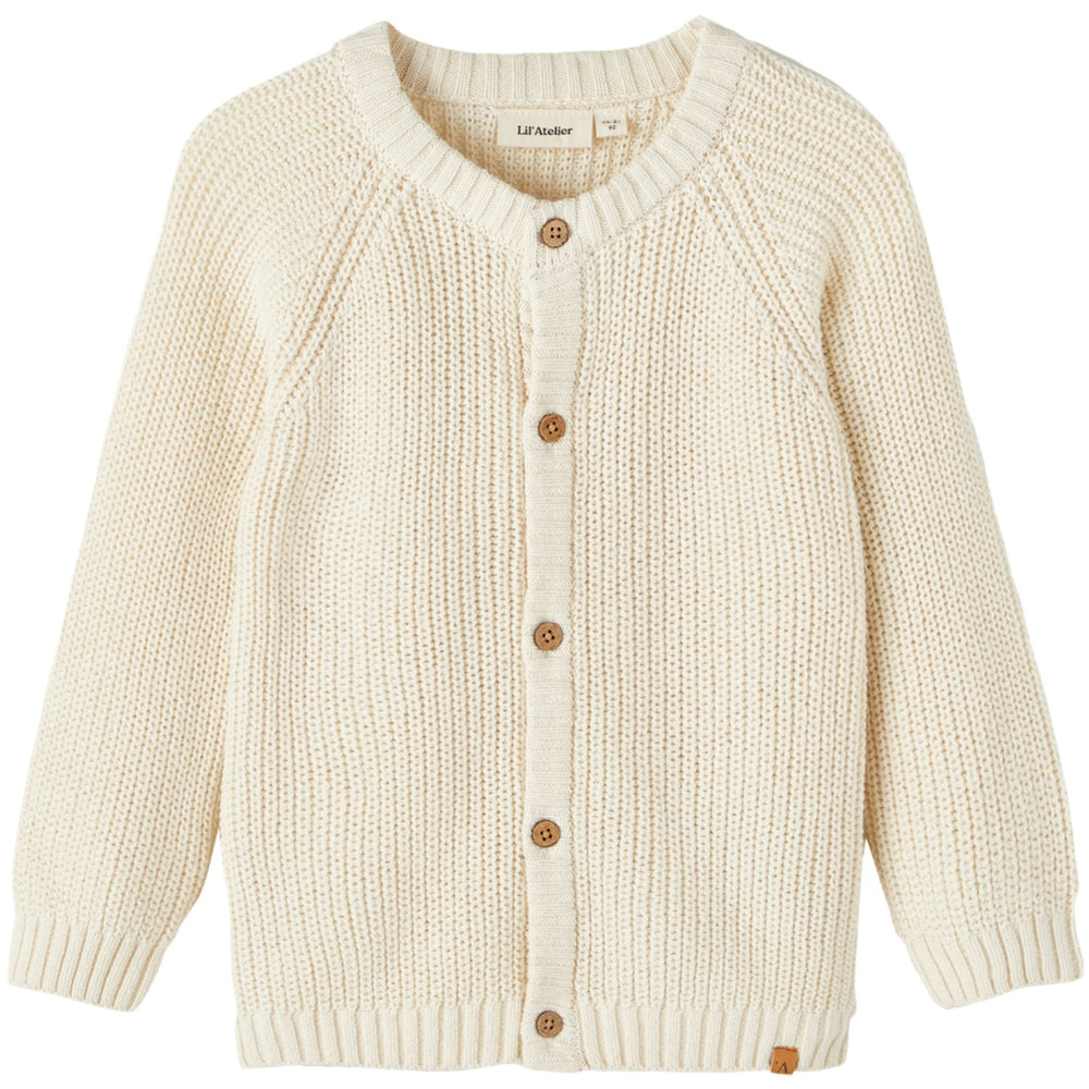 Køb Lil'Atelier Turtledove Nmnemlen Lin Ls Strik Card Lil Noos