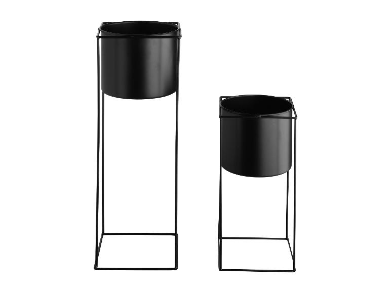 Bloempotset met standaard