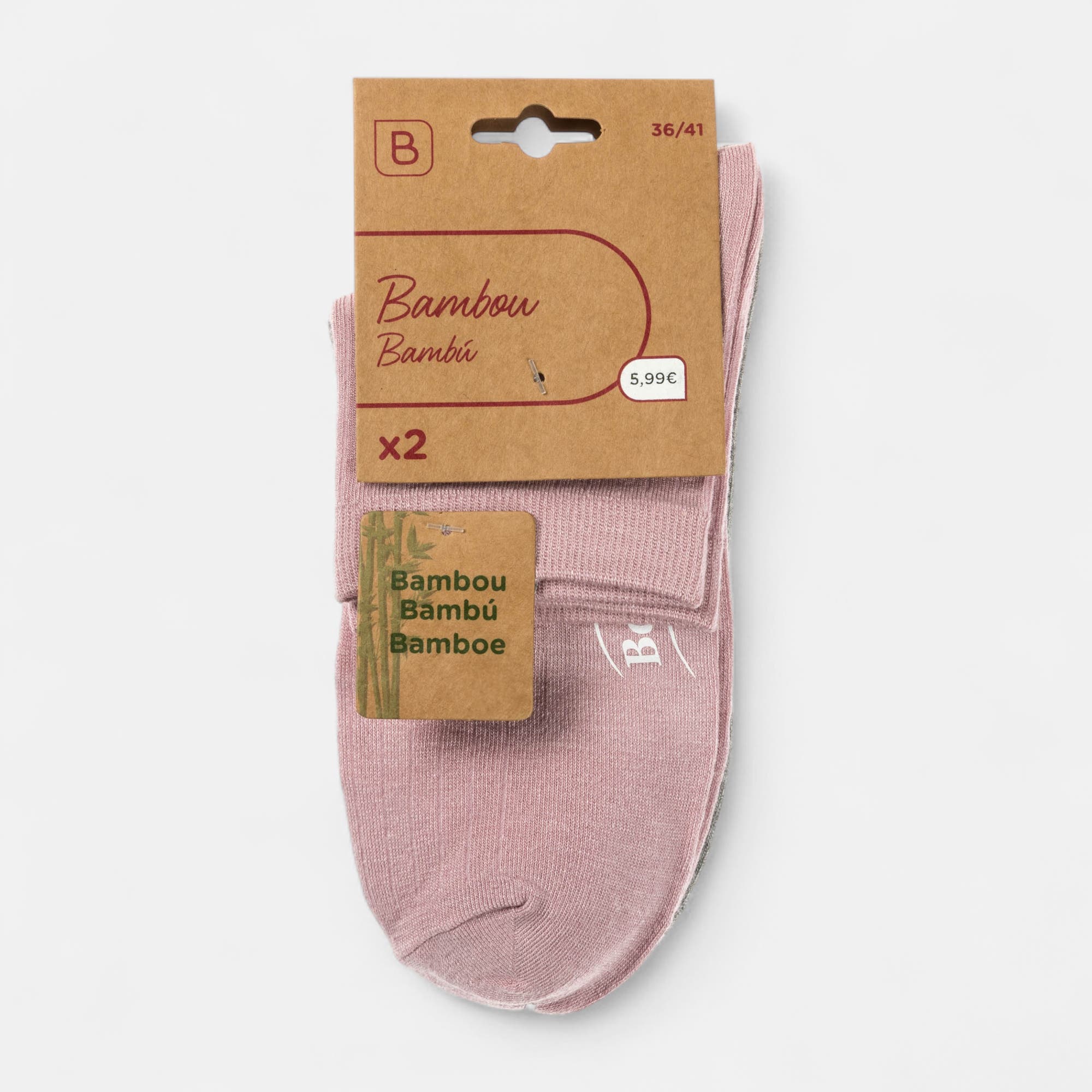 Chaussettes Femme rose