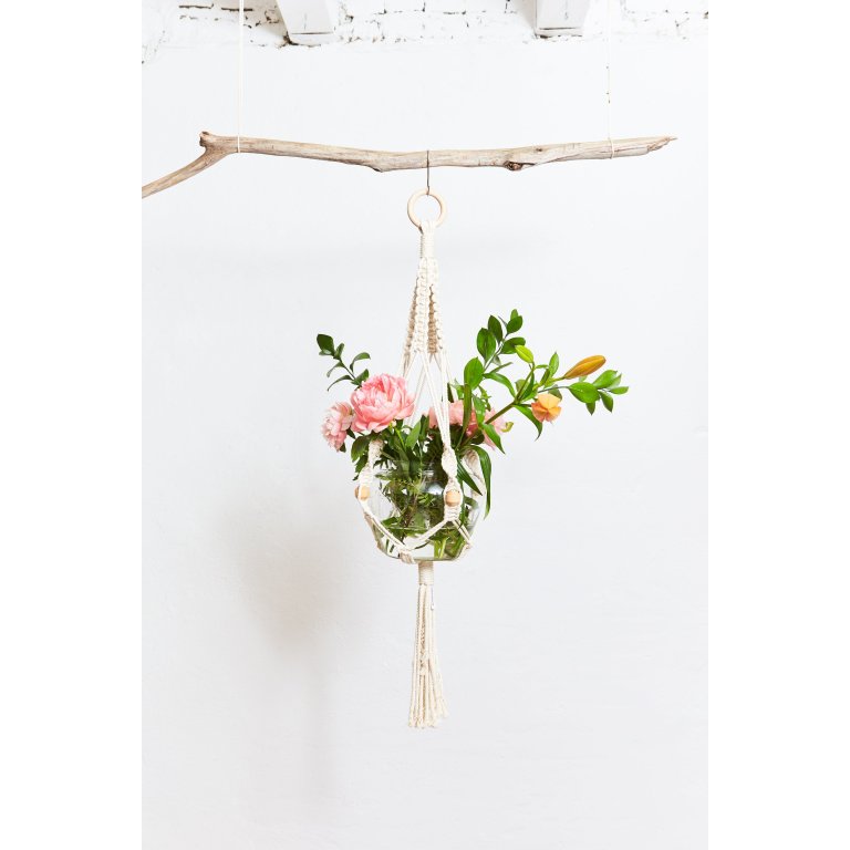 DIY Set, Makramee Blumenampel
