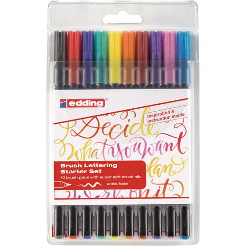 edding® 1340 Pinselstift Lettering Starter-Set
