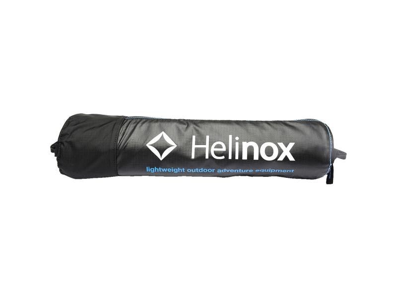 HELINOX Campingtisch Table One Black/Cyan Blue Leichter, zusammenfaltbarer Campingtisch