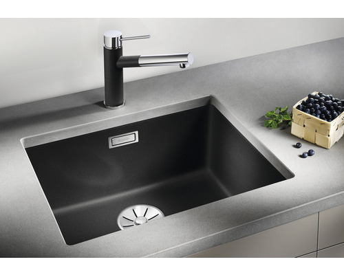 Blanco SUBLINE 500-U spoelbak, 530 x 460 mm, wit, 523436