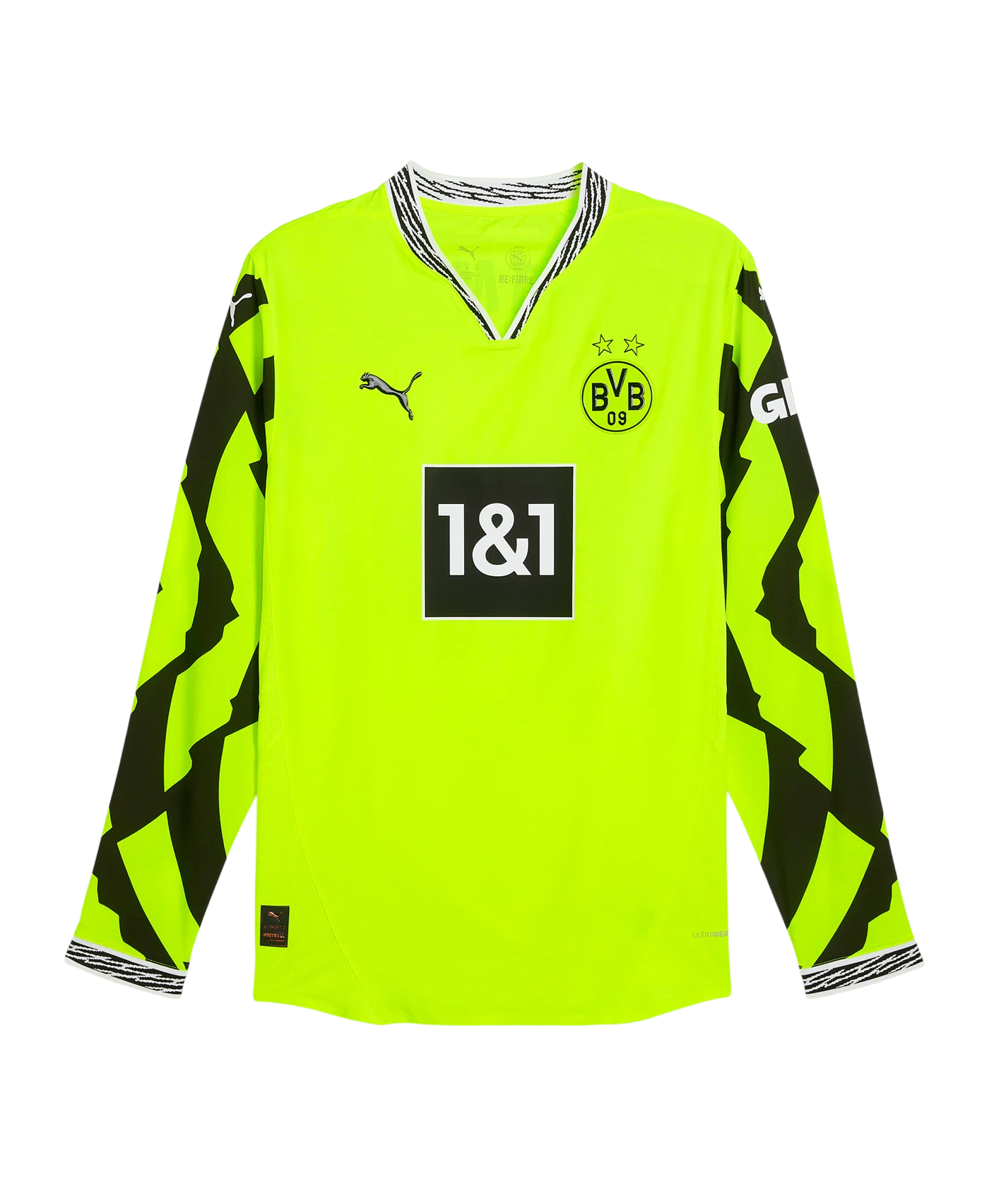 PUMA Borussia Dortmund Anniversary Authentic Trikot langarm Gelb F04