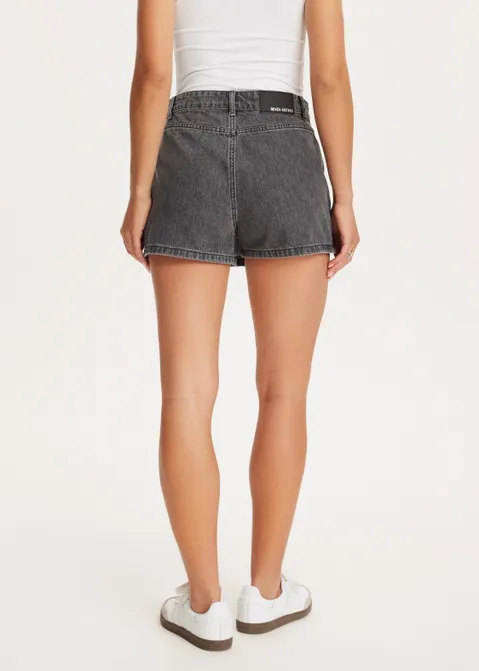 Denim skort zwart (ZW.USED)