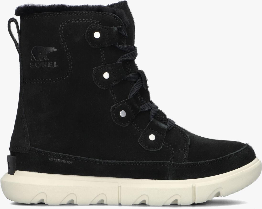 zwarte sorel veterboots explorer next joan wp
