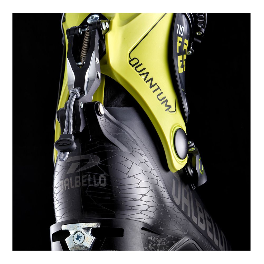 Dalbello QUANTUM FREE 110 - Chaussures ski randonné blk/acid yello