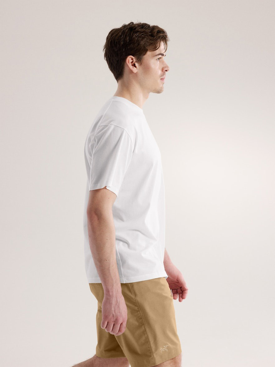 Kragg SL Cotton SS Herre White Light