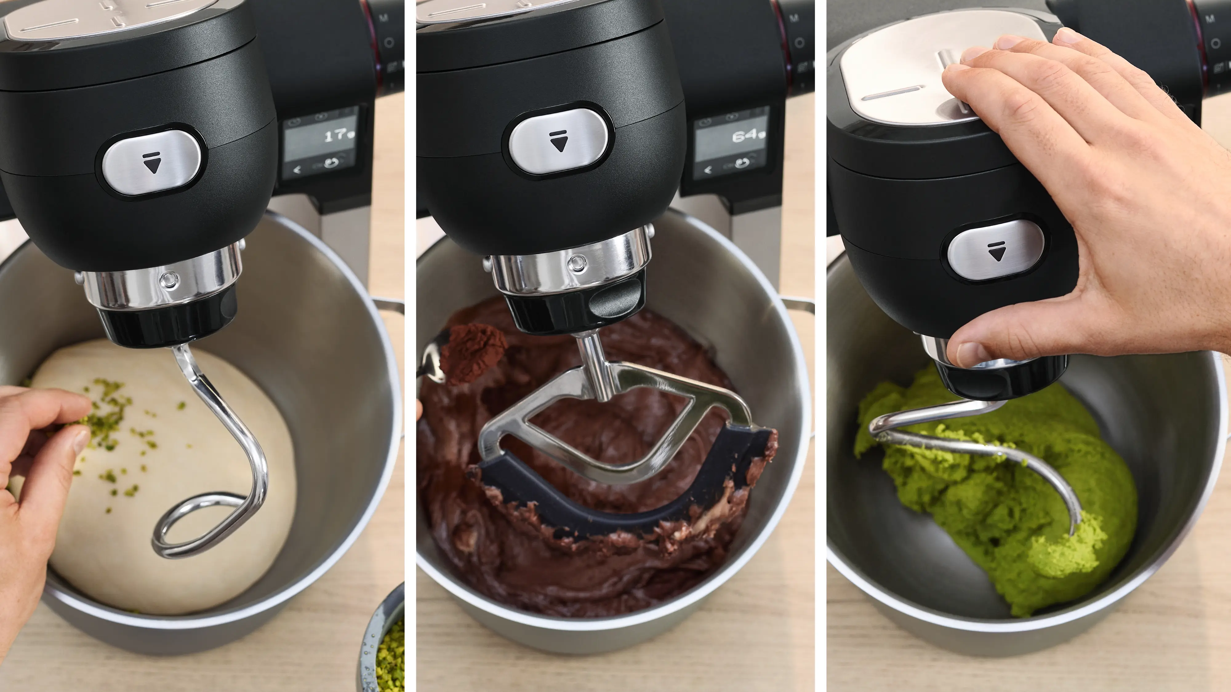 Serie 6 Keukenmachine met weegschaal en timer 1600 W Zwart, RVS
