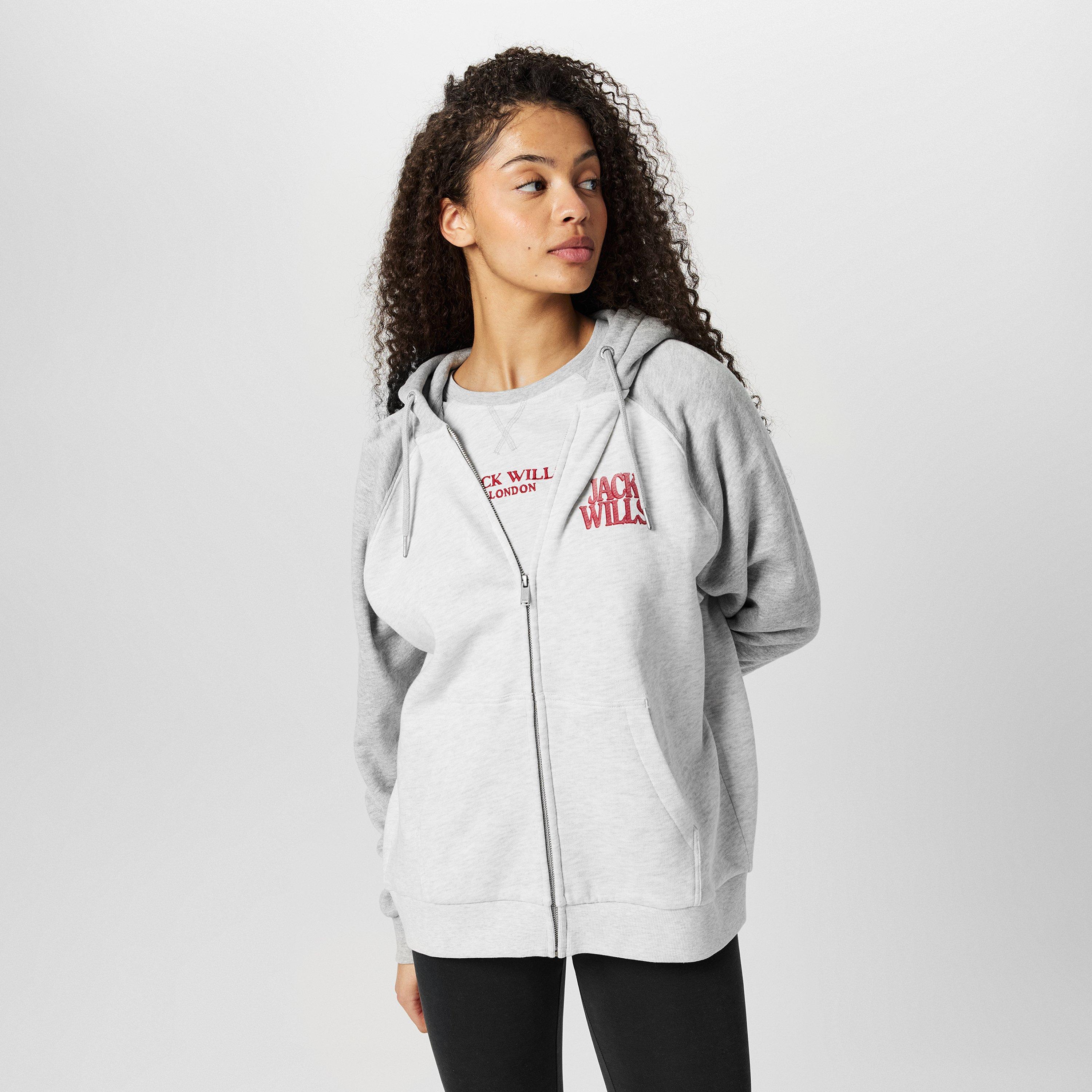 Jack Wills Contrast Zip Hoodie