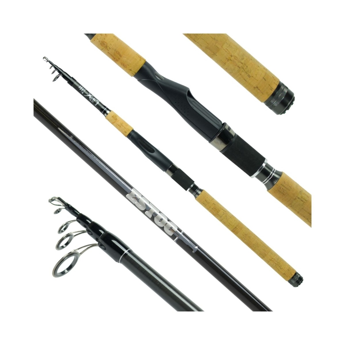 Spinnestang Merganser Estoc 2,1m 5-30g Teleskopisk